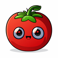 tomato cartoon illustration