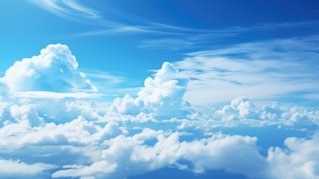 Clouds and sky wallpaper, hd, background cumulus clouds