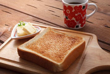食パン　　スタジオ撮影　　朝食イメージ