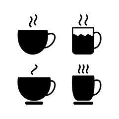 Obraz premium Cup coffee icon vector. coffee cup icon. mug