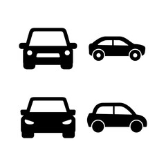 Car icon vector. Car sign. sedan