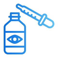 eye dropper gradient icon