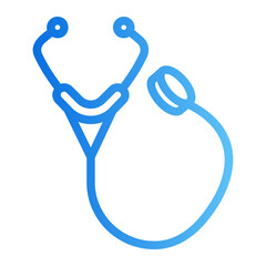 stethoscope gradient icon