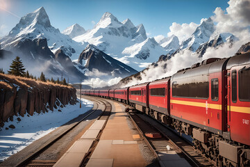 Train Journey - Railway, Luggage, Locomotive, Station, Passenger