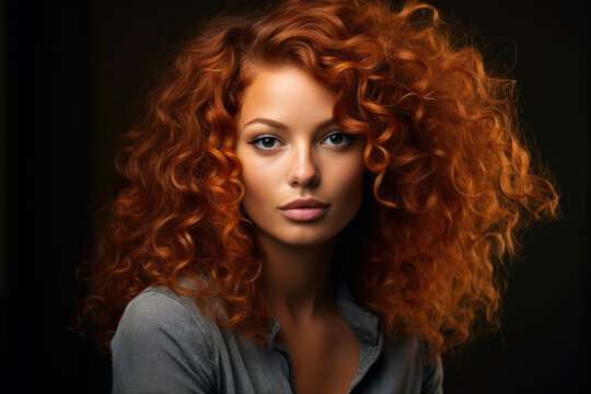 Captivating Portrait of a Talented and Visionary Female Graphic Designer, Immersed in Creativity and Passion - Powered by Adobe