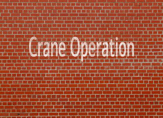 Fototapeta premium Crane Operation: Operating cranes for lifting and moving heavy materia