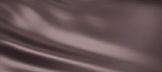 Close-up texture of Rose taupe silk. Dusty Rose fabric smooth texture surface background. Smooth elegant pastel red silk in Sepia toned. Texture, background, pattern, template.