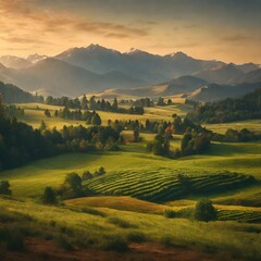 Obraz premium Landscapes Background Very Cool