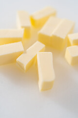 Softening unsalted butter