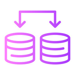 servers gradient icon