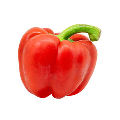 red bell pepper isolated - 634917762