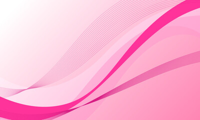 pink lines wave curve soft gradient abstract background