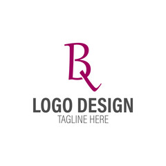 vector design elements for your company logo, letter bq logo. modern logo design, business corporate template. bq monogram logo.