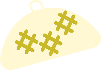 Obraz premium The kitchenware illustration for food concept