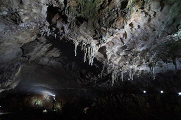 日本の観光地 洞窟 鍾乳洞