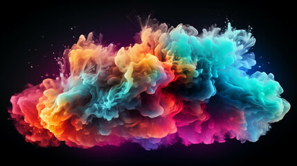 Obraz premium fractal background