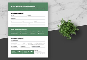 Green Trading Membership Form