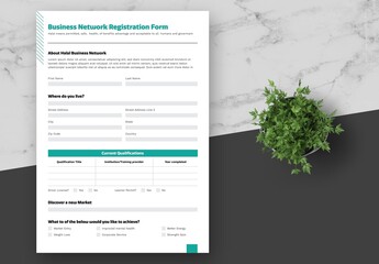 Green Business Network Form
