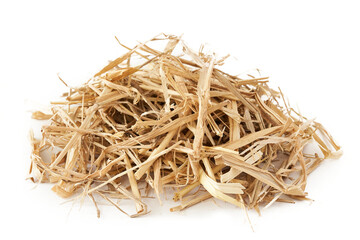 dry hay straw grass isolated on white background. pile of dry hay straw grass isolated. heap of dry...