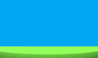 Background with green grass