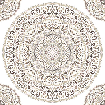 Middle Eastern style oriental nostalgic seamless patterns can be used in various designs. Ideal for designing backgrounds, packaging, wallpapers, textiles, kitchen linens, fabrics, stationery, etc...