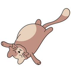 international cat day handdrawn vector element