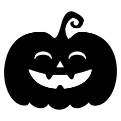 Halloween Pumpkin Silhouette