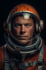 Portrait Of Astronaut, Generative AI 