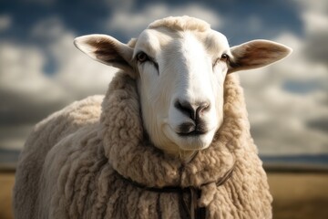 sheep in the mountains