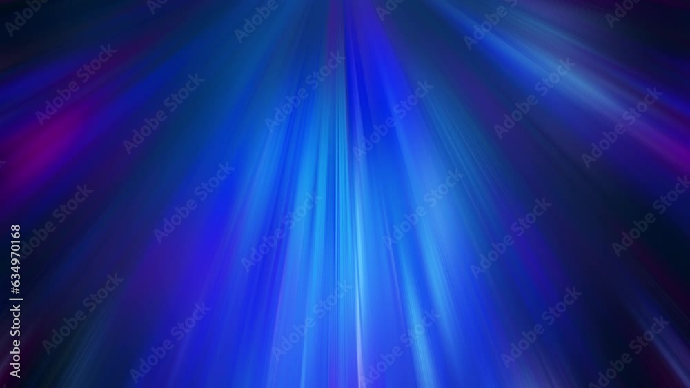 Wall mural blurred glowing gradient glitter light beams motion. blue abstract decorative background. seamless a