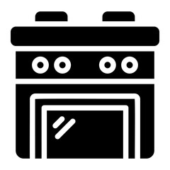 stove Solid icon