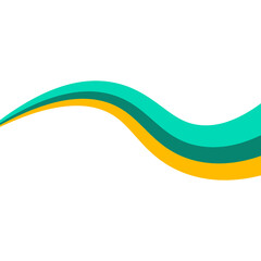 Wave Line Border