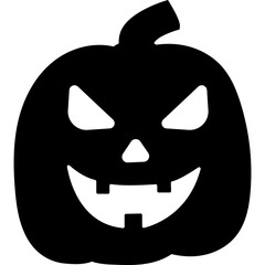 Halloween Pumpkin Silhouette