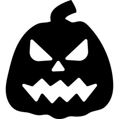 Halloween Pumpkin Silhouette