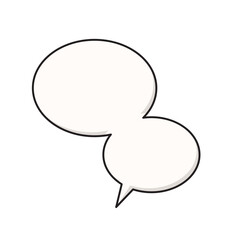 Comic Bubble Template Illustration