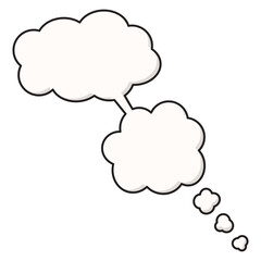 Comic Bubble Template Illustration