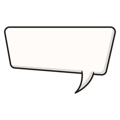 Naklejka premium Comic Bubble Template Illustration