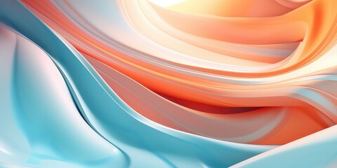 Colorful marble and abstract background texture with natural luxury style swirls of modern curvy waves 3D Rendering