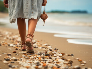 senior person enjoy the nature