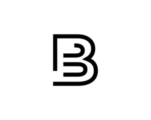 Letter B Logo Desing Vector 111