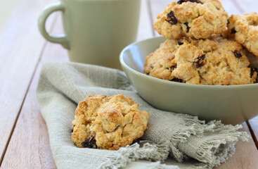 Rock buns – traditional British cakes
