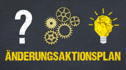 Änderungsaktionsplan	
