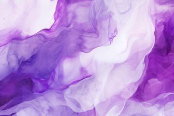 Fototapeta na wymiar Abstract background of acrylic paint in purple and white tones. Colorful abstract background.