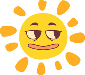 Summer Sun Emoji