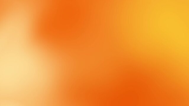 Blur abstract Orange Soft Gradient Background for loop playback 4k 60FPS Video