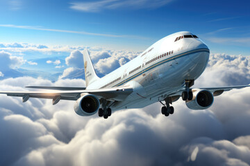 Obraz premium Passagierflugzeug