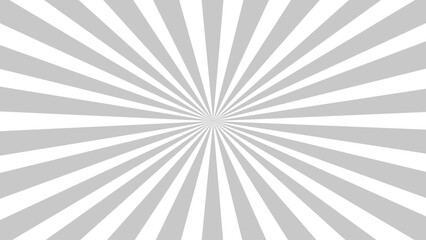 Grey and white sunburst background