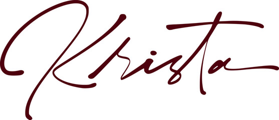 signature series K design illustration