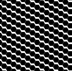 Small pentagons form a technical texture in the form of tiles, road or armor.