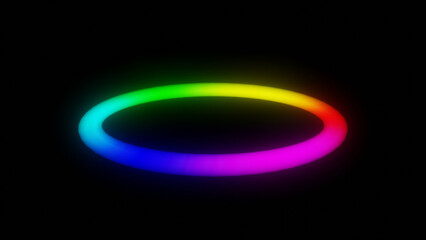 iris glow circle